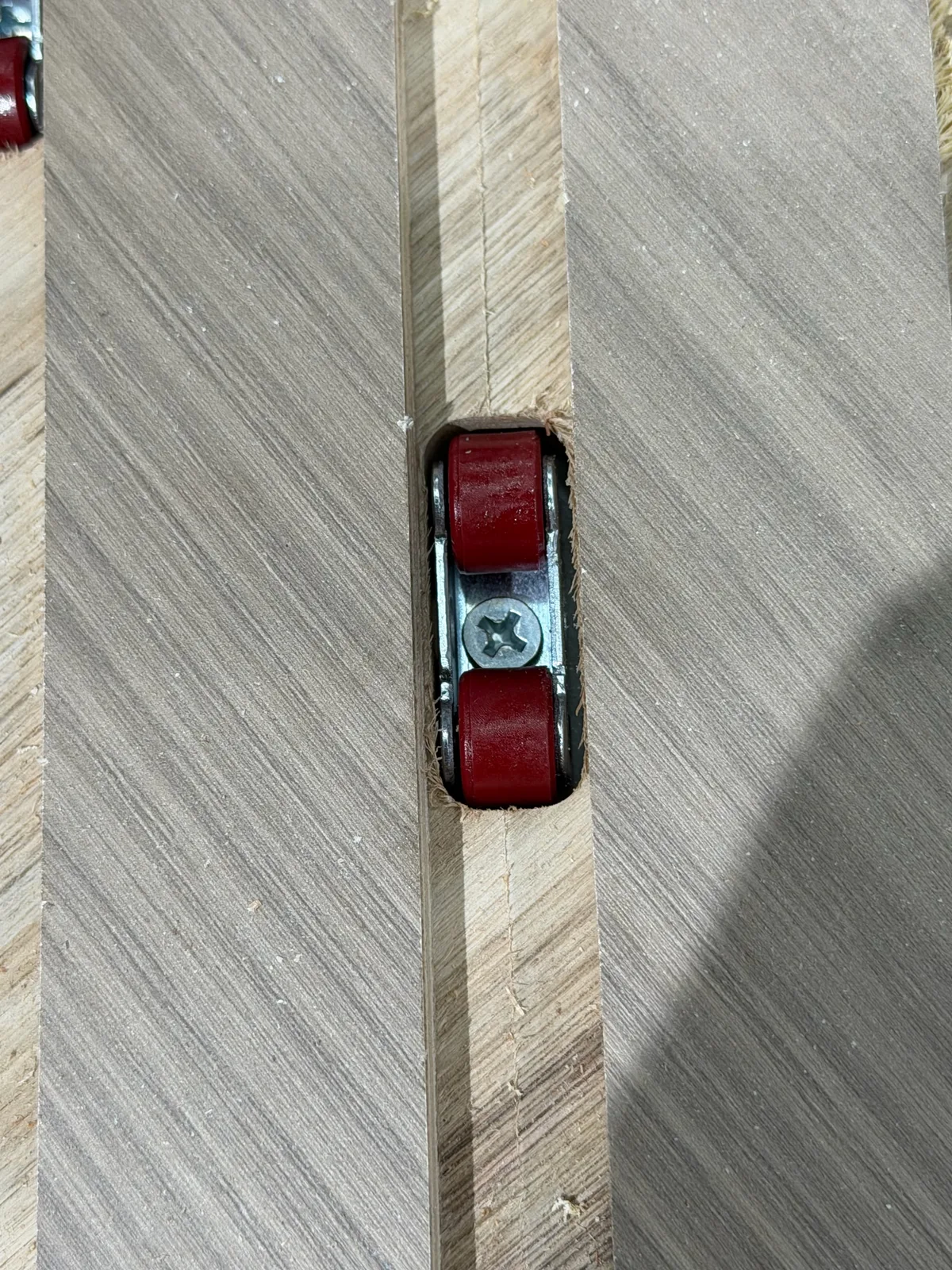 Steel-Wood Slanted Tile Display Rack 7